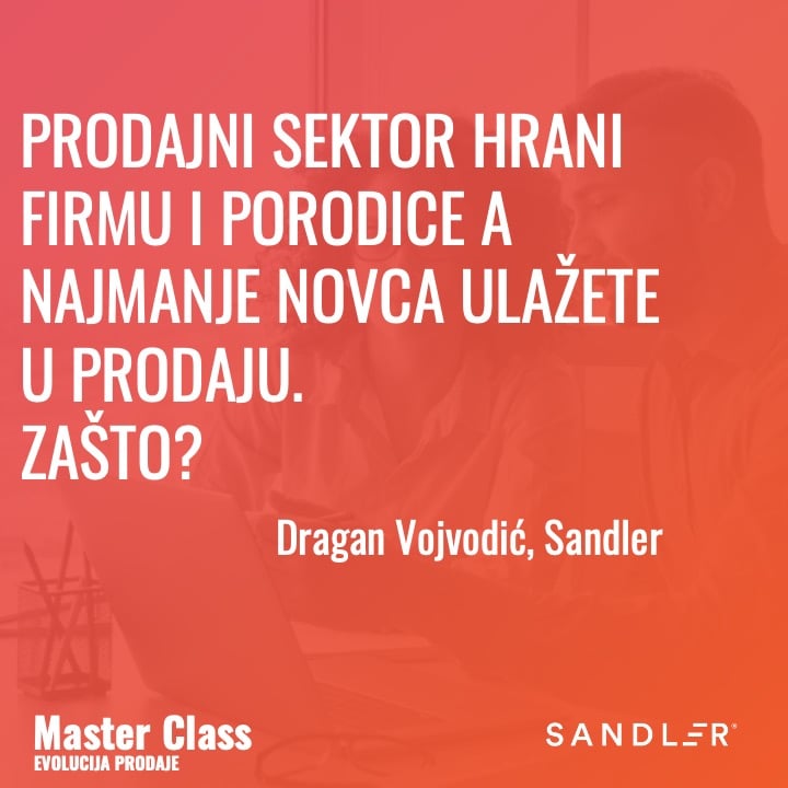 Master Class Evolucija prodaje – zašto je prodaja ključna za firmu i porodice Master Class Evolucija prodaje – zašto je prodaja ključna za firmu i porodice