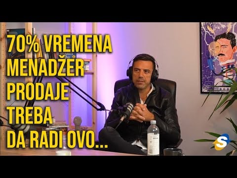 70% vremena menadžer treba da radi ovo