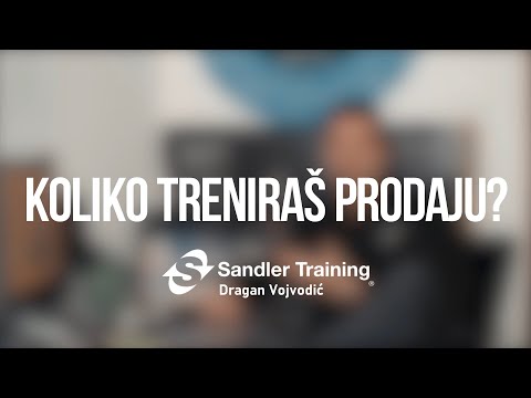 Koliko treniraš prodaju