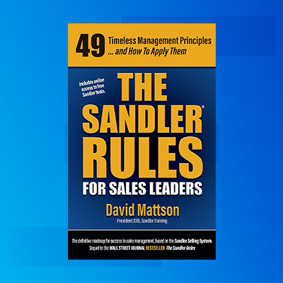 Sandler pravila za lidere prodaje