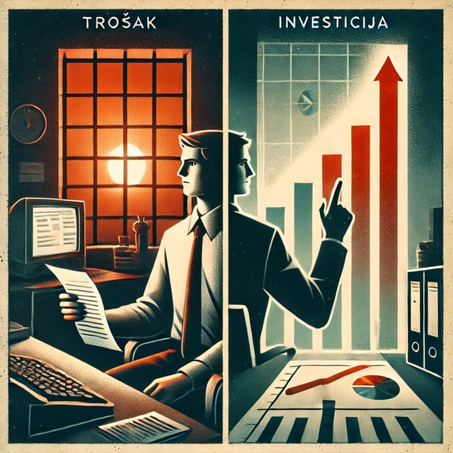 Trosak vs Investicija Trosak vs Investicija