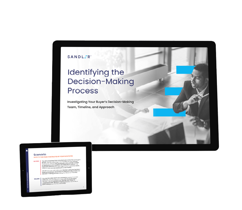 Identifikovanje procesa donošenja odluka kupca – Sandler metodologija